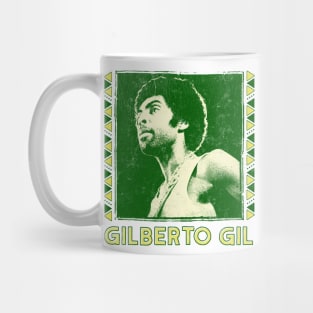 Gilberto Gil / Retro Original Fan Art Design Mug